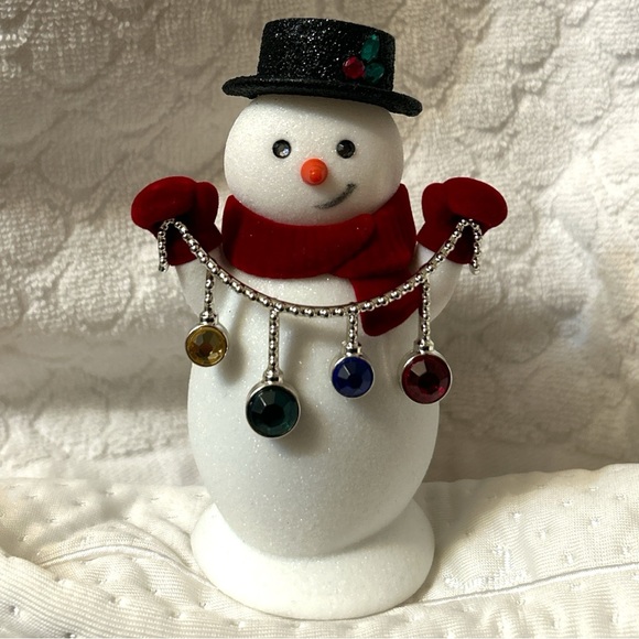 Snowman Ornament Nightlight BBW Wallflower Plug Home Fragrance NWT - Picture 5 of 7